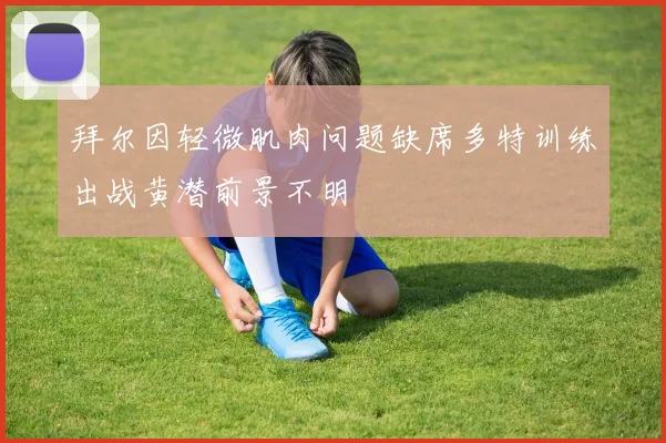 拜尔因轻微肌肉问题缺席多特训练出战黄潜前景不明